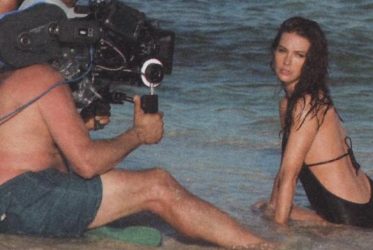 Evangeline Lilly - Davidoff Cool Water BTS