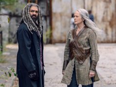 Khary Payton como Ezekiel y Melissa McBride como Carol Peletier en The Walking Dead 9x15