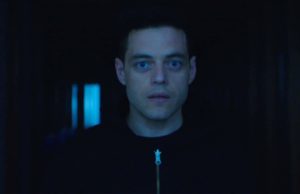 Rami Malek como Elliot Alderson en Mr Robot 4x03 Forbidden