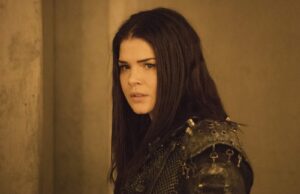 Marie Avgeropoulos como Octavia en The 100 7x14