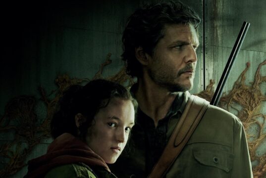 Bella Ramsey como Ellie y Pedro Pascal como Joel en The Last of Us (HBO)