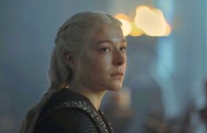 Emma D'Arcy como Rhaenyra Targaryen en la segunda temporada de House of The Dragon (La Casa del Dragón)