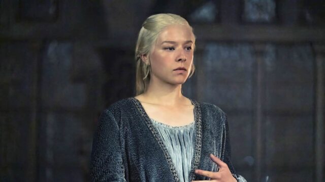 Emma D'Arcy como Rhaenyra Targaryen en House of The Dragon (La Casa del Dragón) 2x02