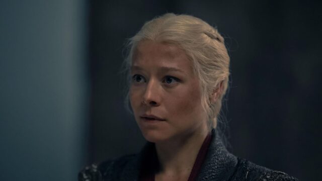 Emma D'Arcy como Rhaenyra Targaryen en House of The Dragon (La Casa del Dragón) Temporada 2 Capítulo 7