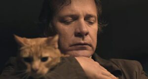 Tommy Molto (Peter Sarsgaard) y su gato en Presumed Innocent