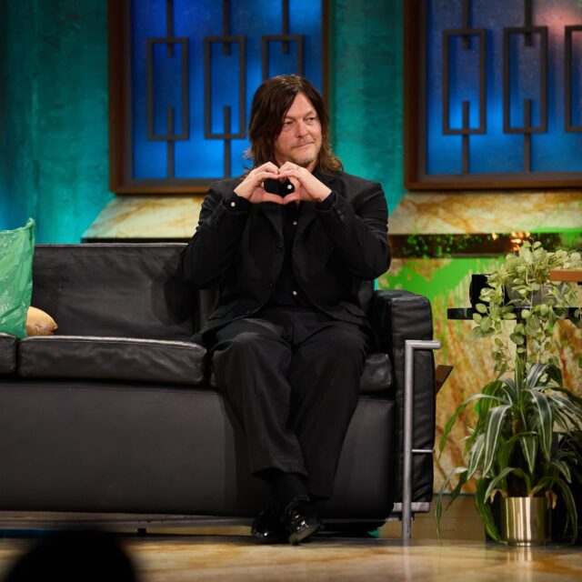 Norman Reedus en el programa español La Revuelta de RTVE