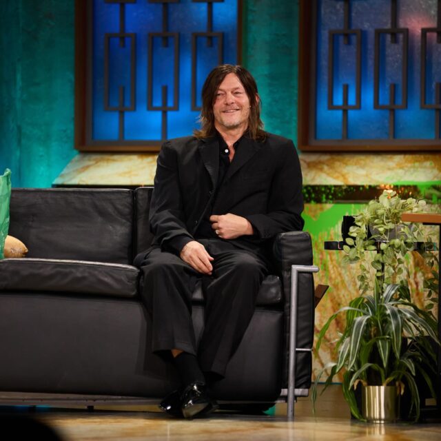 Norman Reedus en el programa español La Revuelta de RTVE