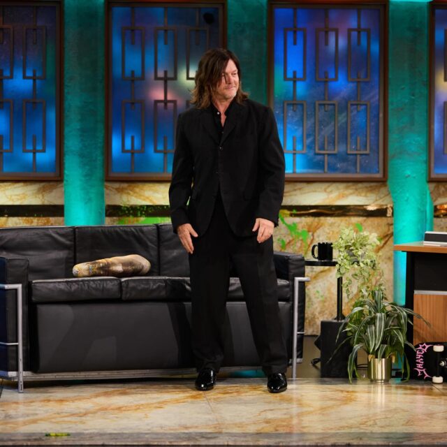 Norman Reedus en el programa español La Revuelta de RTVE