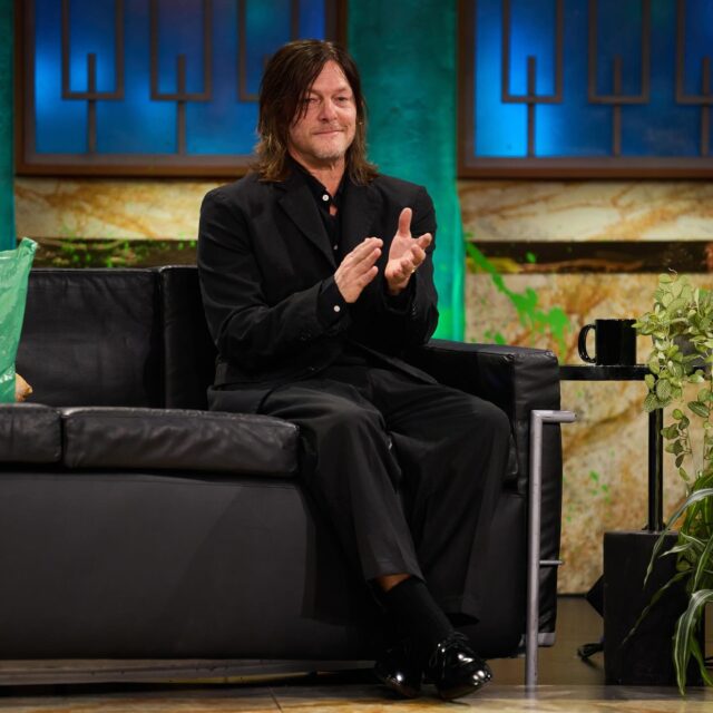 Norman Reedus en el programa español La Revuelta de RTVE