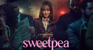 Afiche de Sweetpea, con Ella Purnell como Rhiannon