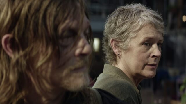 Daryl (Norman Reedus) y Carol (Melissa McBride) en Daryl Dixon S02E05