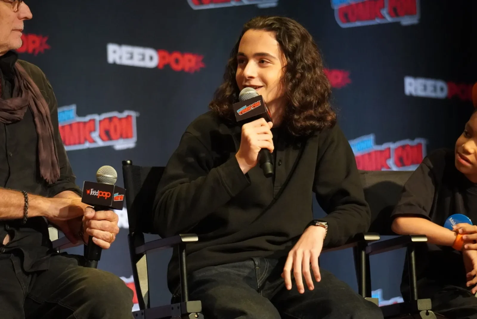 Louis Puech Scigliuzzi en el panel de Daryl Dixon en la Comic-Con de Nueva York (NYCC 2024)