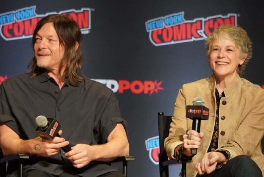 Norman Reedus y Melissa McBride en el panel de Daryl Dixon en la Comic-Con de Nueva York (NYCC 2024)