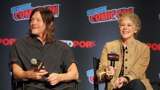 Norman Reedus y Melissa McBride en el panel de Daryl Dixon en la Comic-Con de Nueva York (NYCC 2024)